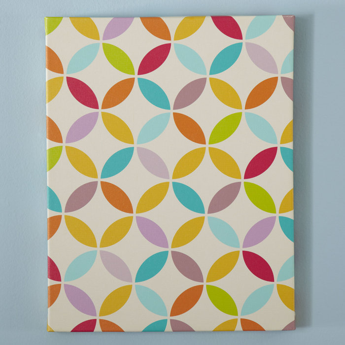 Isabelle & Max™ Origami Pattern Wrapped Canvas Graphic Art Wayfair